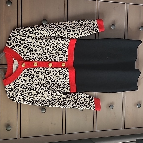 Vintage Steve Fabrikant Wool Knit Dress - Picture 10 of 11